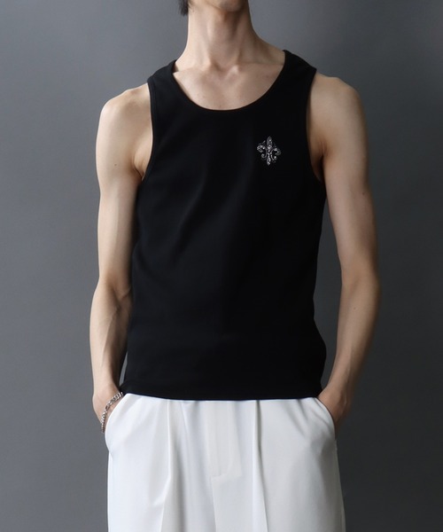 SITRY（シトリー） タンクトップ Line Stone Teleco Tank Top/ライン