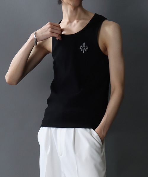 SITRY（シトリー） タンクトップ Line Stone Teleco Tank Top/ライン