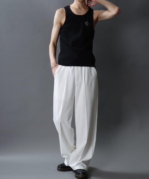 SITRY（シトリー） タンクトップ Line Stone Teleco Tank Top/ライン