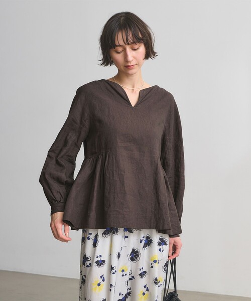 UNITED ARROWS（ユナイテッドアローズ） リネンシャツ ブラウス シャツ