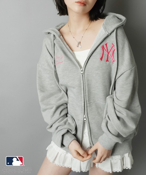 MLB パーカー 「MLB/メジャーリーグベースボール」別注オーバーサイズ