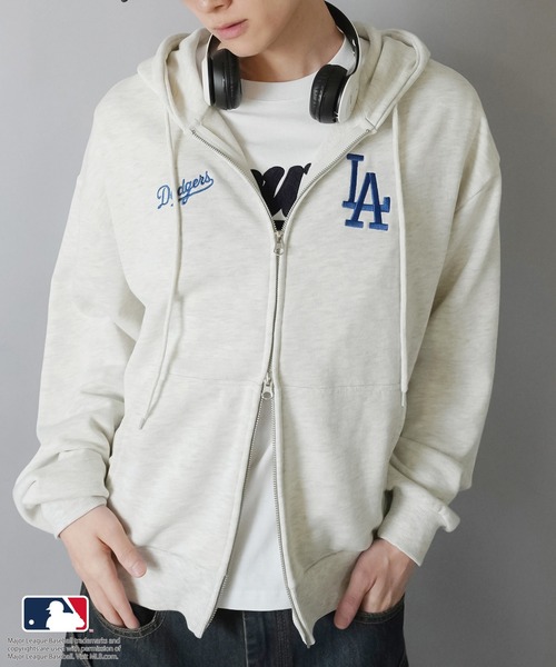 MLB パーカー 「MLB/メジャーリーグベースボール」別注オーバーサイズ