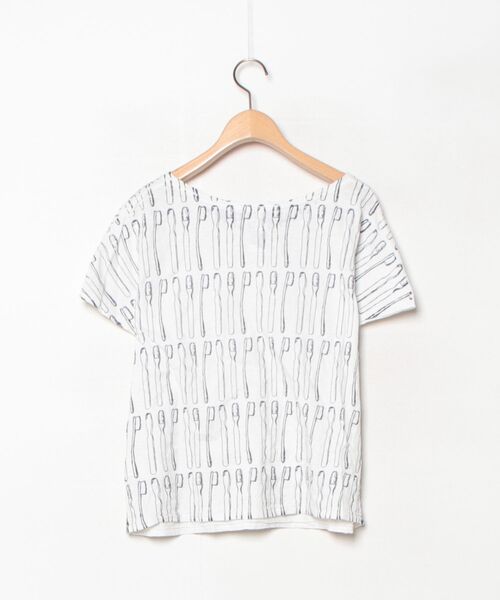 「Ebonyivory」 半袖Tシャツ FREE ホワイト レディース_画像2