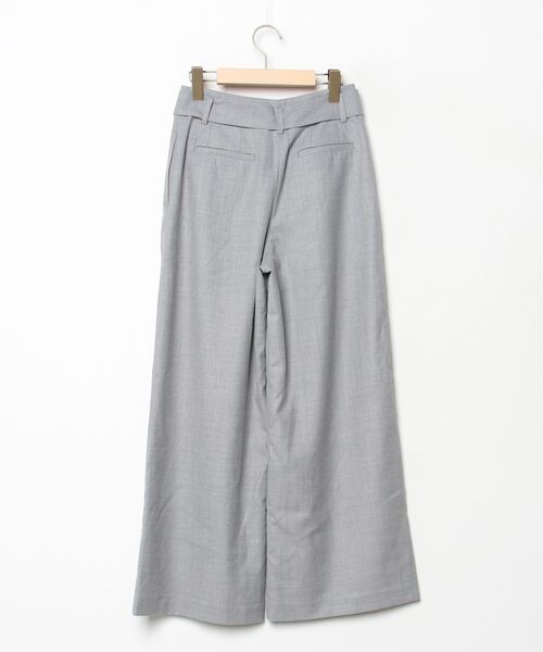 「PLST」 リボンパンツ X-SMALL グレー レディース_画像2