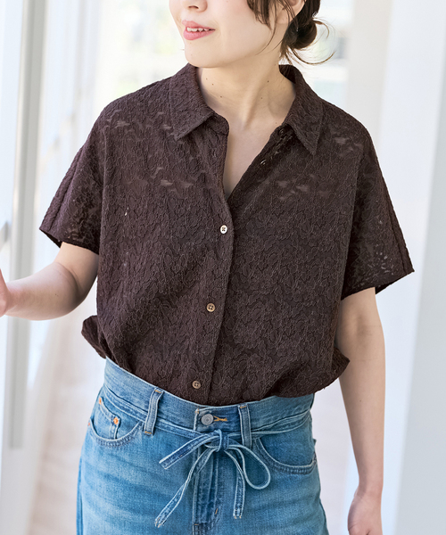 Spick＆Span（スピック アンド スパン） ブラウス シャツ レース