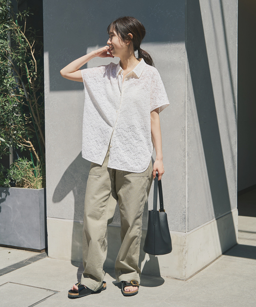 Spick＆Span（スピック アンド スパン） ブラウス シャツ レース