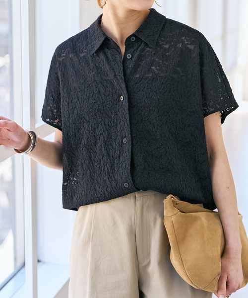 Spick＆Span（スピック アンド スパン） ブラウス シャツ レース