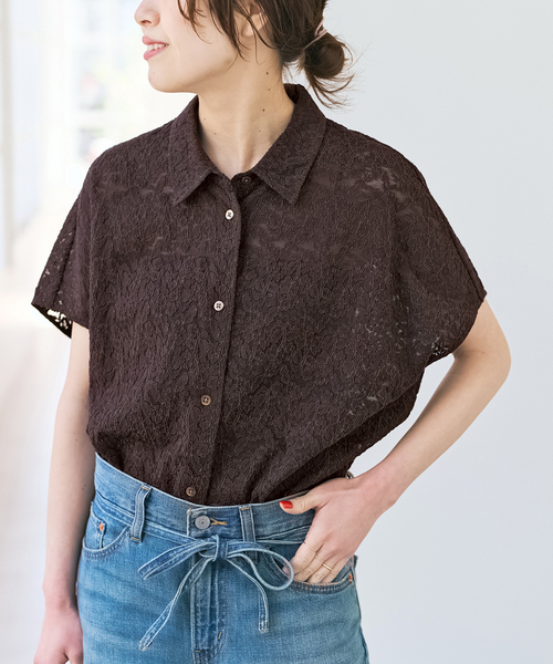 Spick &amp; Span スピックアンドスパン フレンチレース ブラウス 極美品 2026年最新】spick and span 60ローンフレンチレースブラウスの人気