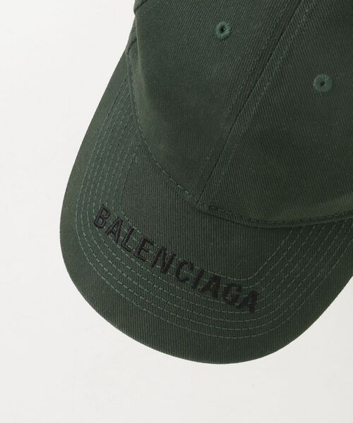 バレンシアガ　キャップ　Lサイズ　グリーン BALENCIAGA（バレンシアガ） キャップ L グリーン メンズ : ZOZOTOWN