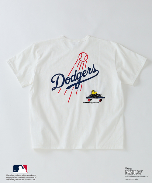 Vintage PEANUTS tシャツ PEANUTS / ピーナッツ 別注 MLB ベースボール 