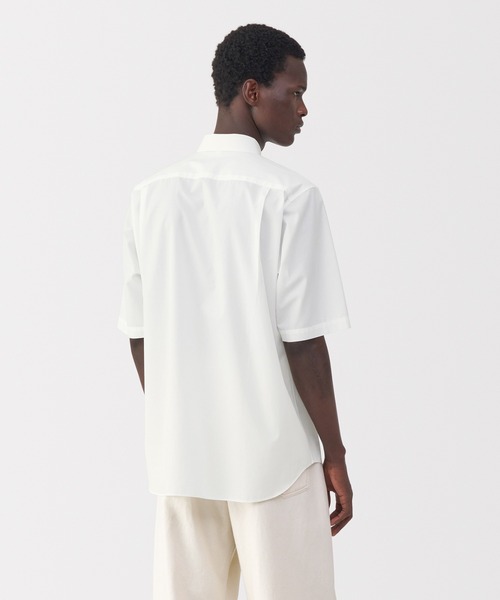 「MUJI Labo」 半袖シャツ M ブルー メンズ_画像4