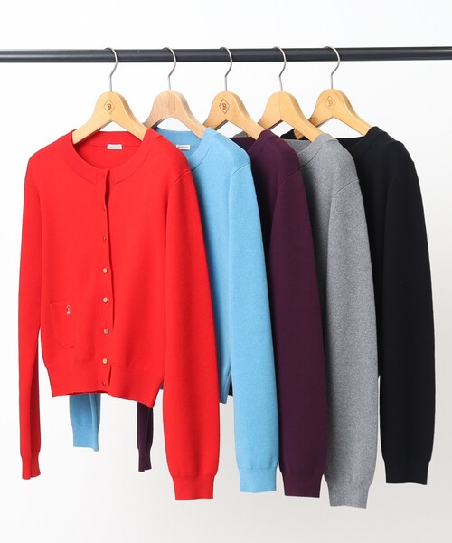「DRESSTERIOR」 ニットカーディガン 36 グレー レディース_画像2