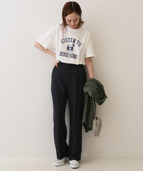 「SLOBE IENA」 パンツ 38 ブルー レディース_画像3