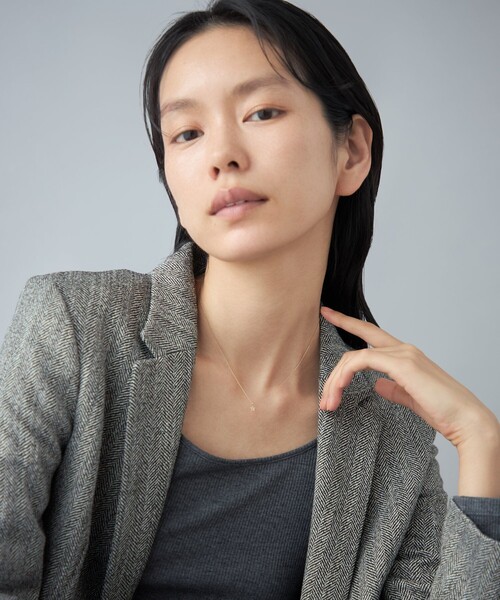 ネックレス 「レイヤー」 K10YG ネックレス ダイヤモンド レディースの画像