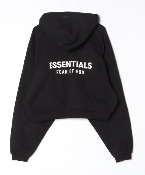 美品人気L☆エッセンシャルズ パーカー ブラック 黒 デカロゴ Ｌ essentials パーカー（サイズ（S/M/L）：L）のおすすめ人気商品一覧