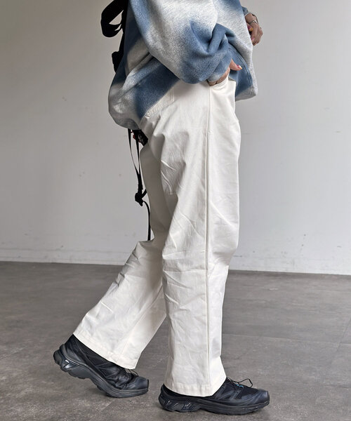 「U.S. POLO ASSN.」 チノパンツ LARGE ベージュ レディース_画像8