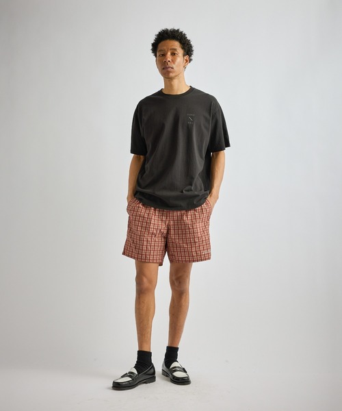 Saturdays NYC メンズショート、ハーフパンツ（柄：チェック