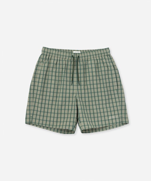 Saturdays NYC メンズショート、ハーフパンツ（柄：チェック