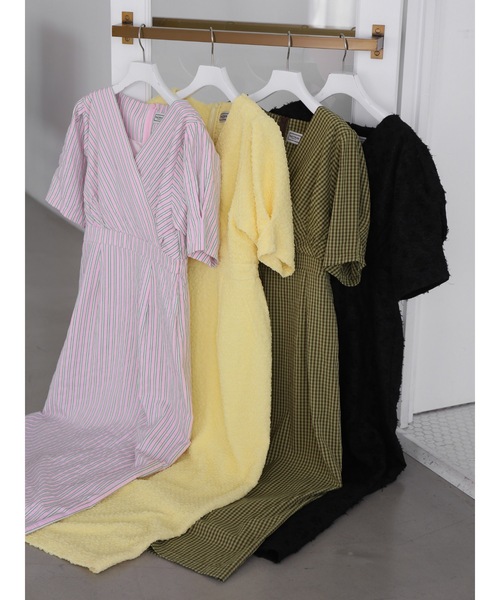 「Katrin TOKYO」 半袖ワンピース S ブラック レディース_画像3
