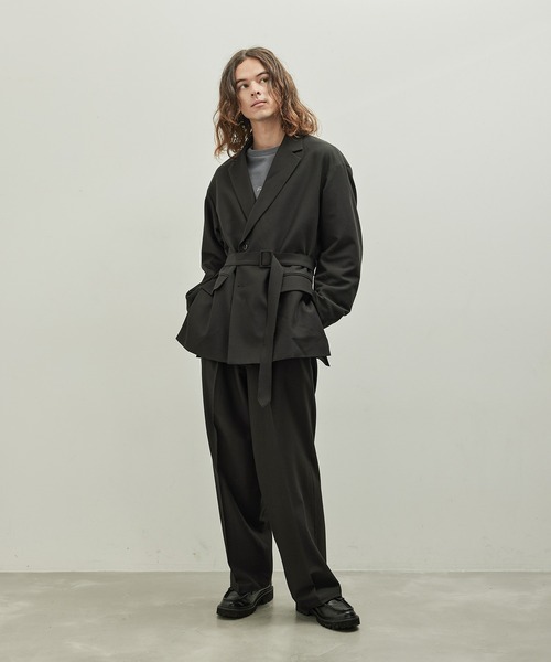 「JUNRED」 スラックス M ブルー系その他4 メンズ_画像5