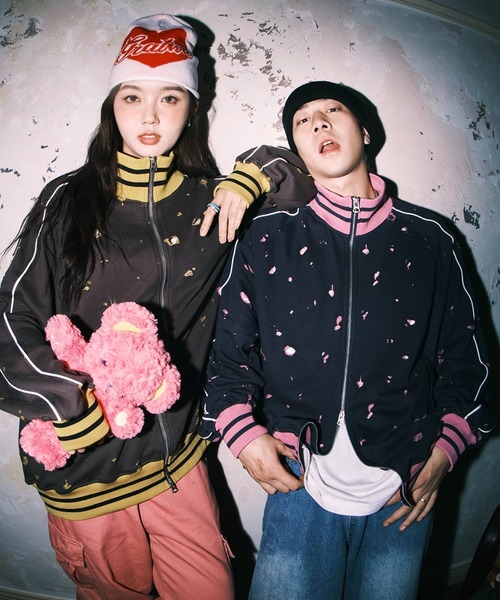 「WESTBOY」 カーディガン M ネイビー メンズ_画像3