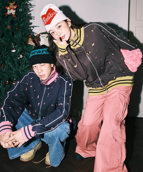 「WESTBOY」 カーディガン M ネイビー メンズ_画像4