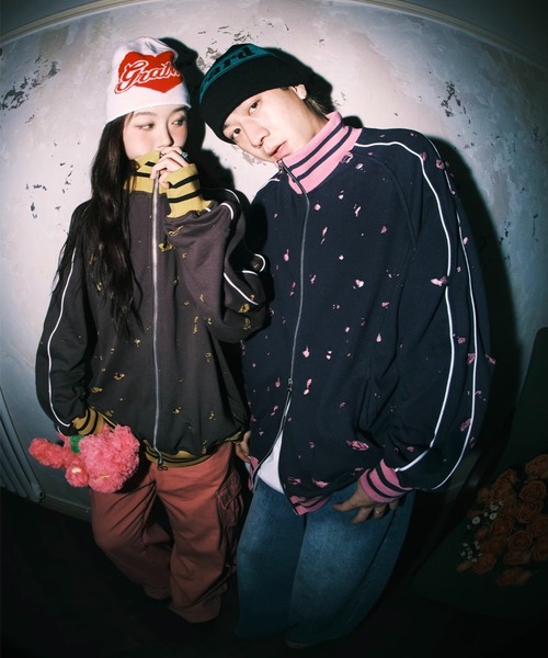 「WESTBOY」 カーディガン M ネイビー メンズ_画像6