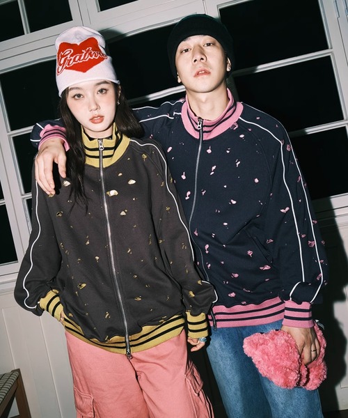 「WESTBOY」 カーディガン M ネイビー メンズ_画像9