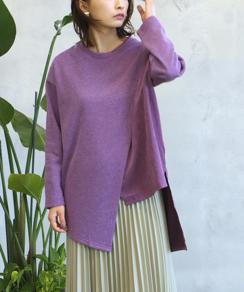 【スウェット】 tシャツ Tシャツ アシメロングプルオーバー ZOZOTOWN PayPayモール店 - 通販 - PayPayモール により
