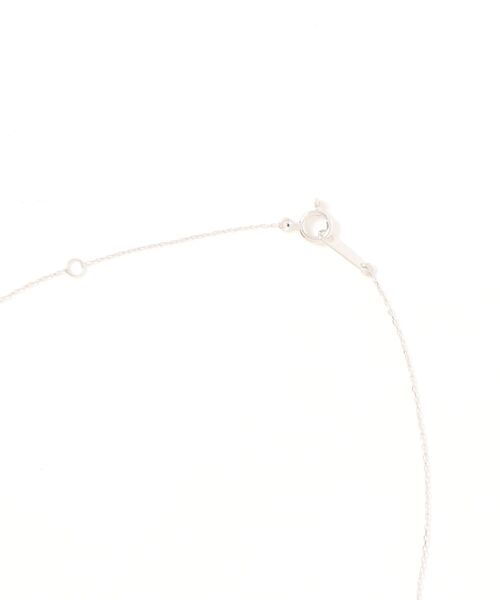 ネックレス K10 ホワイトゴールド ダイヤモンド ネックレス BLOOM/ブルーム レディースの画像