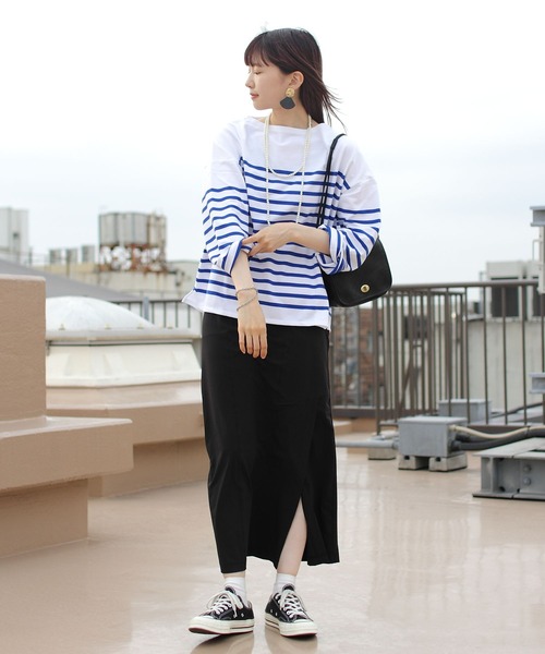 ORCIVAL（オーシバル） tシャツ Tシャツ ラッセルボーダーワイド