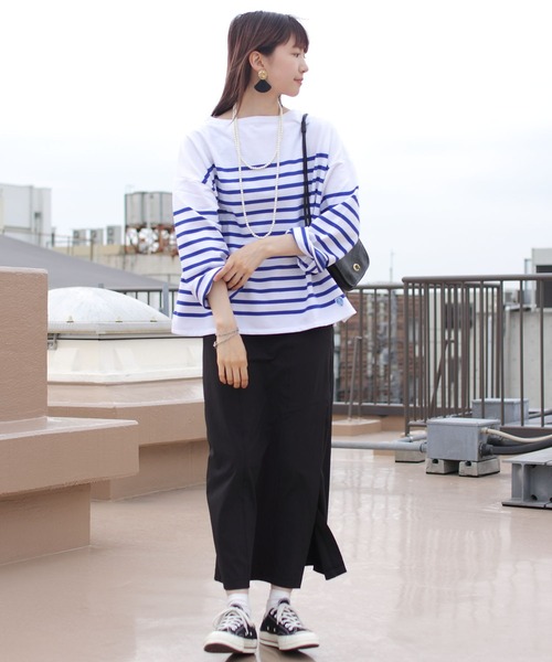 ORCIVAL（オーシバル） tシャツ Tシャツ ラッセルボーダーワイド
