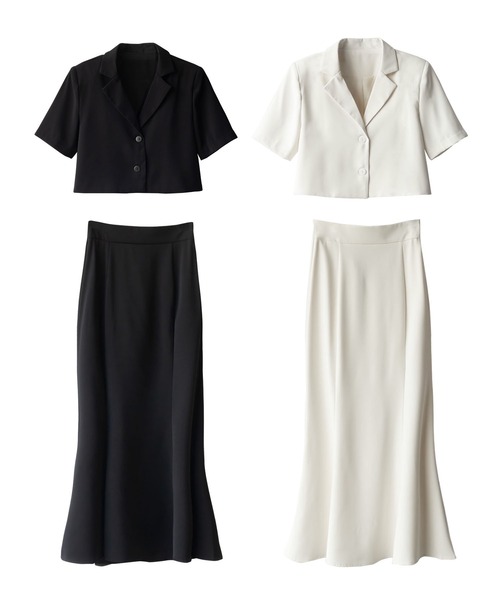 ミー様⭐︎専用トリアセブレンドダブルジャケット&ストレートパンツ上下Ｍセット PLST(プラステ)公式 | トリアセブレンドダブルジャケット