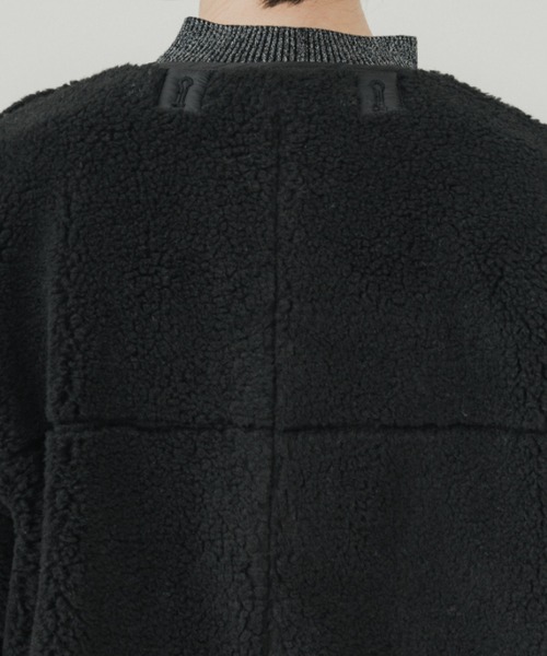 JANE SMITH ボアジャケット JANESMITH（ジェーンスミス） ジャケット ノーカラージャケット 「JANE