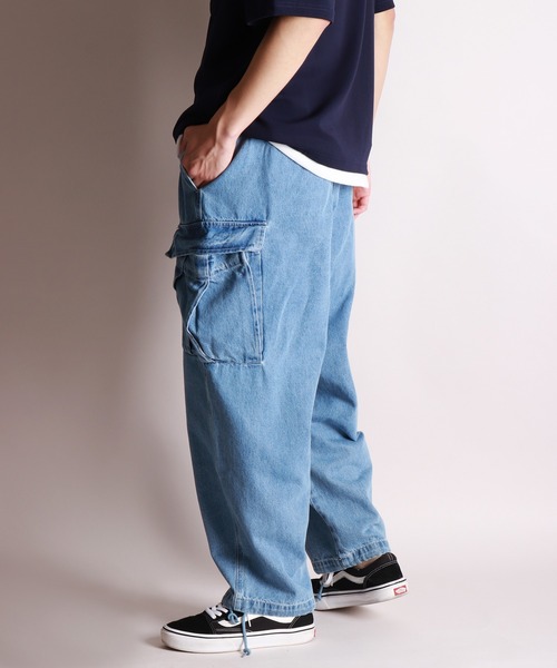 WESTSEA（ウエストシー） カーゴパンツ デニム イージーカーゴパンツ