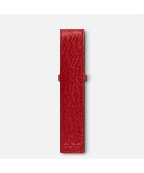 【綺麗♪】 モンブラン Montblanc ポーチ 筆箱 本革 サルトリアル モンブラン サルトリアル ペンポーチ2本用 - 高級ペンケース