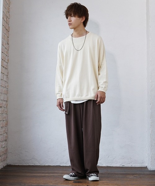 MinoriTY（マイノリティ） スラックス 「MinoriTY」さらさら梨地素材