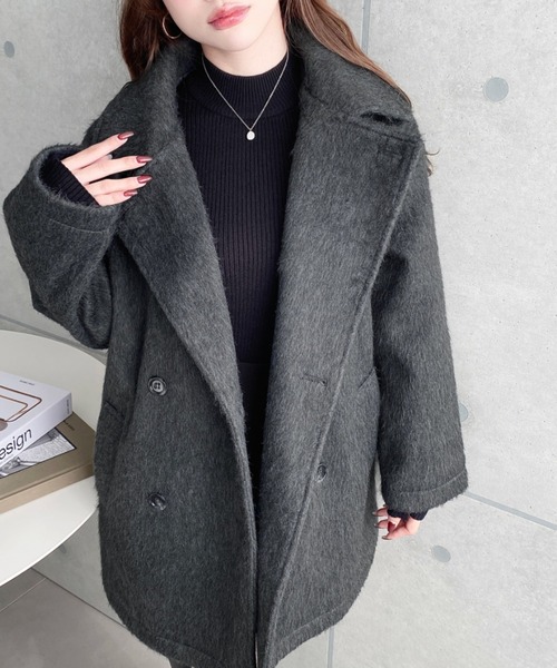 moment+ ジャケット テーラードジャケット 2WAYアレンジカラーニット