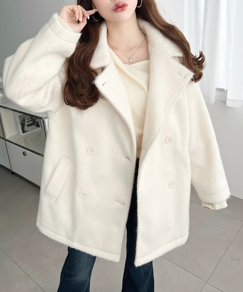 moment+ ジャケット テーラードジャケット 2WAYアレンジカラーニット