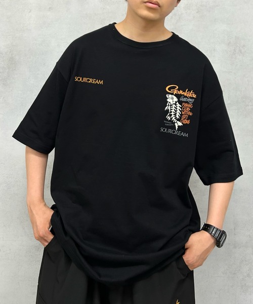 Sourcream（サワークリーム） tシャツ Tシャツ 「Gamakatsu×Sourcream