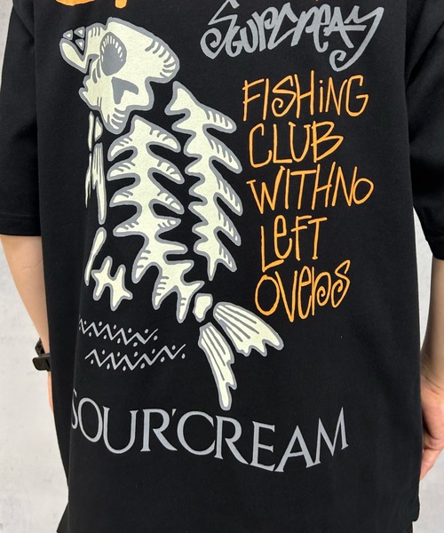 Sourcream（サワークリーム） tシャツ Tシャツ 「Gamakatsu×Sourcream