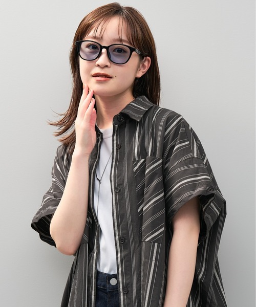 zoff  ウェリントン型サングラス セール】【Web限定】ウェリントン型 サングラス｜黒縁フレーム