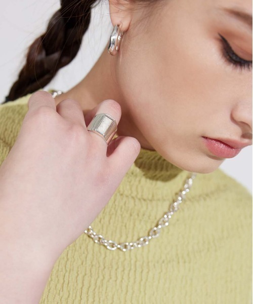 ALEXIA STAM 指輪 リング White Turquoise Ring Silver