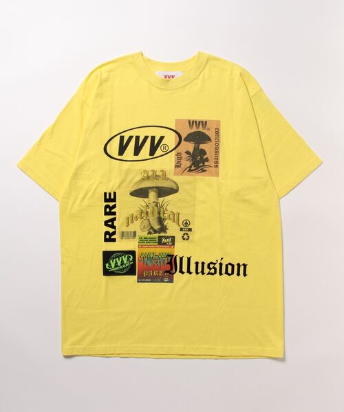 tシャツ 「Bs」「it」「Veni Vedi Vici」VVV MUSHLOGO TEE レディース