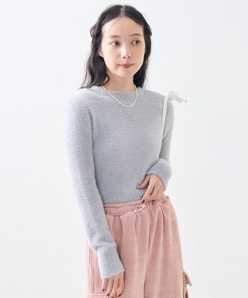 FREAK'S STORE カーディガン 2WAY フェザーヤーン コンパクト