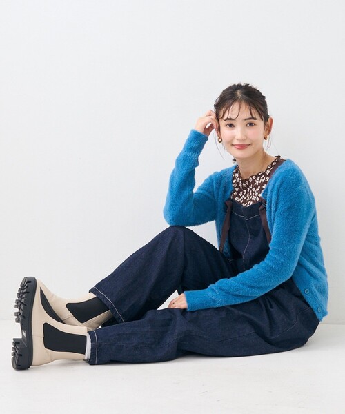 FREAK'S STORE カーディガン 2WAY フェザーヤーン コンパクト