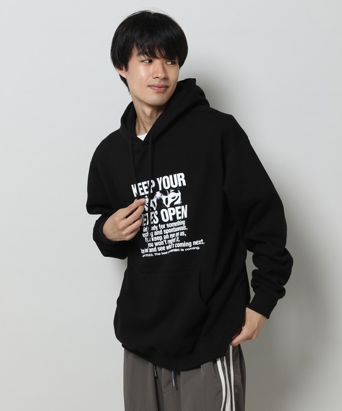 パーカー 「UNISEX」CAVISH／SLOGAN フーディー （ウラケ）2983367 レディース メンズ Cavish パーカー 「UNISEX」CAVISH／SLOGAN フーディー （ウラケ