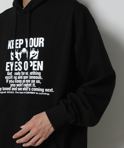 パーカー 「UNISEX」CAVISH／SLOGAN フーディー （ウラケ）2983367 レディース メンズ Cavish パーカー 「UNISEX」CAVISH／SLOGAN フーディー （ウラケ
