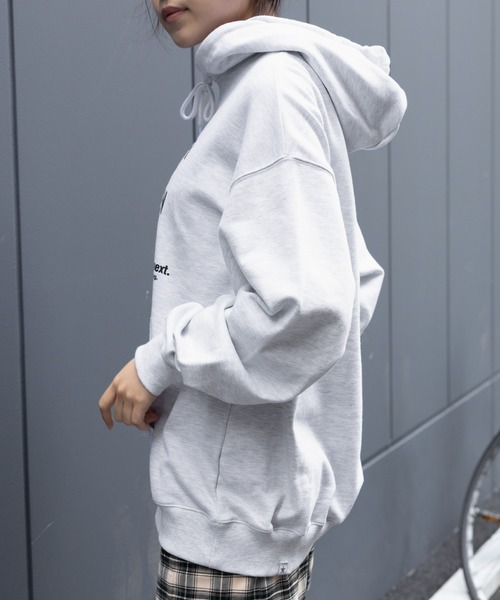 Cavish パーカー 「UNISEX」CAVISH／SLOGAN フーディー （ウラケ