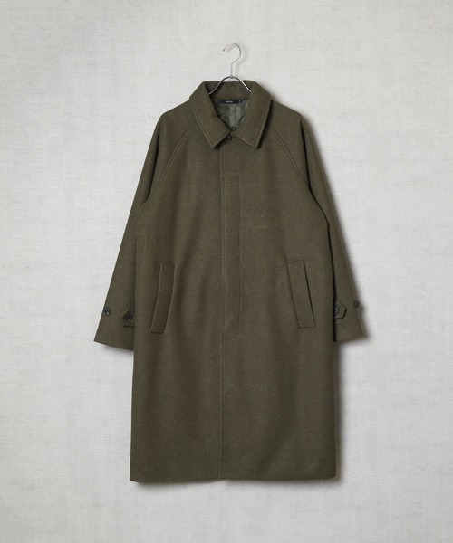 cuffne ステンカラーコート コート 「cuffne(カフネ)」メルトン